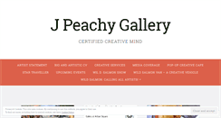 Desktop Screenshot of jpeachygallery.com